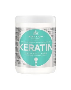 Маска для волос Kallos KJMN с кератином и экстрактом молочн. протеина д/сухих поврежд.