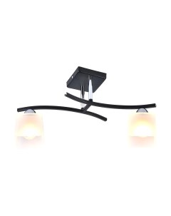 Потолочный светильник Mirastyle MH-3014/2 BK+CR