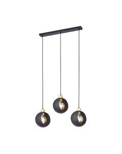 Потолочный светильник Mirastyle MH-1134D/3 BK+FGD