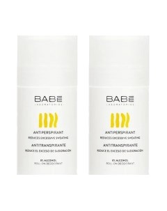 Антиперспирант шариковый Laboratorios Babe 2x50мл Laboratorios babe
