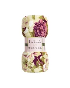 Плед Absolute Гобеленовые цветы Фланель 180x200 / 64212 Texrepublic