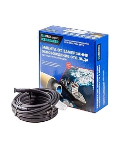 Греющий кабель для труб Теплый пол №1 Саморегулирующийся Ice Free 8м