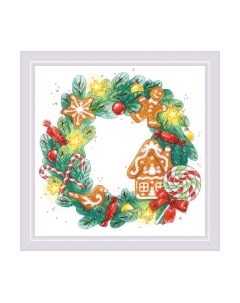 Набор для вышивания Пряничный венок / 1910 Риолис