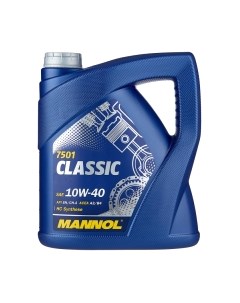 Моторное масло Mannol Classic 10W40 SN/CH-4 / MN7501-5
