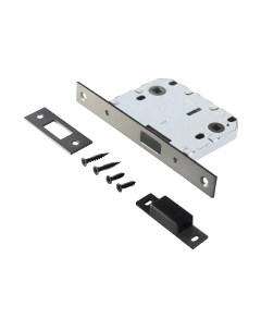 Защелка врезная с фиксацией Аллюр Арт L7050-MS MBN