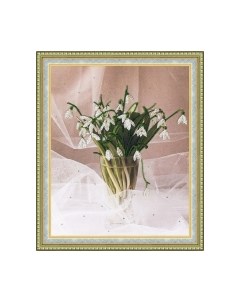 Набор для вышивания Подснежники / РТ-009 Золотое руно