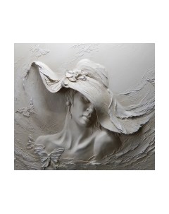 Фотообои листовые Vimala Дама в шляпе