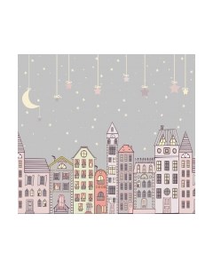 Фотообои листовые Vimala Детский город