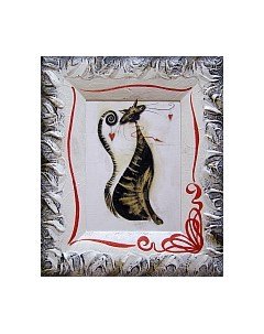 Картина Декарт Черный кот-2 8Л0184