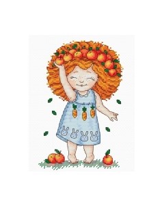 Набор для вышивания Румяное счастье / М-141м М.п.студия