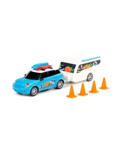 Автомобиль игрушечный Полесье Круиз с прицепом / 92533