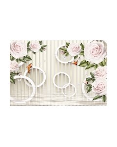 Фотообои листовые Vimala Розы с кольцами