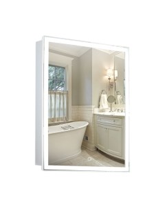 Шкаф с зеркалом для ванной Silver Mirrors Киото 60 / LED-00002359 Silver mirrors