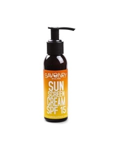 Крем солнцезащитный Для лица и тела SPF15 Savonry