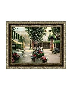 Картина Декарт Весенний дворик 8Л0170