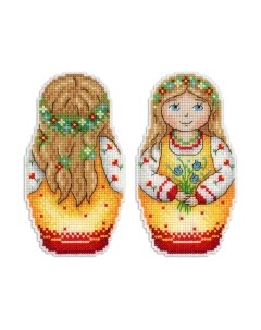 Набор для вышивания Лето с букетом / Р-267М М.п.студия