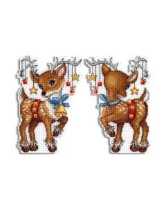 Набор для вышивания Рождественский помощник / Р-452М М.п.студия