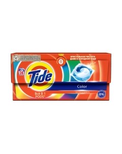 Капсулы для стирки Tide Color