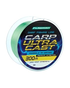 Леска монофильная Flagman Fishing Carp Ultra Cast 300m 0.30мм / FL07300030 Flagman fishing