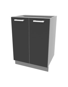 Шкаф-стол кухонный Интерлиния Компо НШ60р-2дв