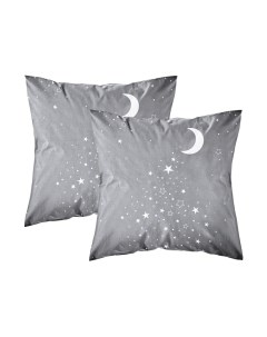 Комплект наволочек Samsara Звездное небо на сером фоне К7070Н-3