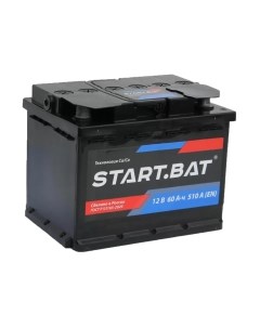 Автомобильный аккумулятор СтартБат 6СТ-60 VL Рус 510А / 560107024 Стартбат