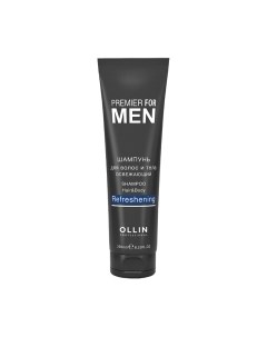 Шампунь для волос Premier For Men освежающий Ollin professional