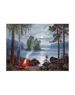 Картина по номерам Белые ночи в Карелии. Сослан Абаев / 903-AS Белоснежка