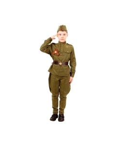 Костюм карнавальный Солдат / 2032 к-18-30-116 Пуговка