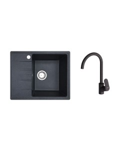 Мойка кухонная со смесителем БелЭворс Mila R + Like F8007122 Белэворс