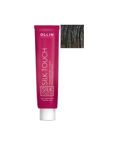 Крем-краска для волос Ollin Professional Silk Touch Безаммиачная 5/1 Ollin professional