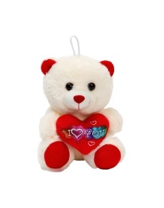 Мягкая игрушка Sima-Land Мишка с сердцем / 4471241 Sima-land