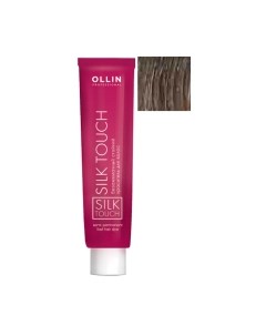Крем-краска для волос Ollin Professional Silk Touch Безаммиачная 6/1 Ollin professional