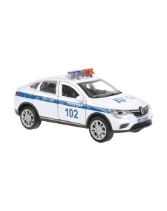 Автомобиль игрушечный Технопарк Renault Arkana / ARKANA-12SLPOL-WH