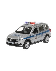 Автомобиль игрушечный Технопарк Lada Granta Cross 2019 Полиция / GRANTACRS-12SLPOL-SR