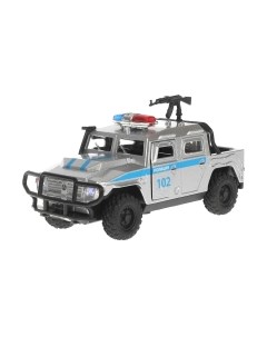 Автомобиль игрушечный Технопарк АМН ВПК Полиция / AMNPICKUP-12SL-POL-GY