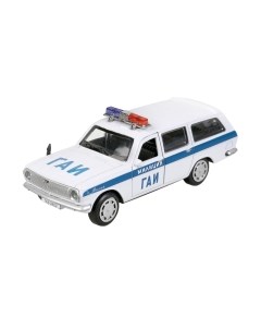 Автомобиль игрушечный Технопарк ГАЗ-2402 Волга Полиция / 2402-12SLPOL-WH