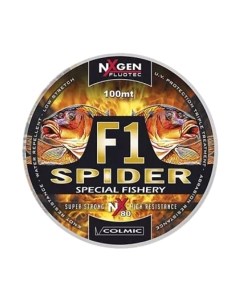 Леска монофильная Colmic F1 Spider 0.116мм 100м