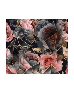 Фотообои листовые Vimala Настенные цветы 15