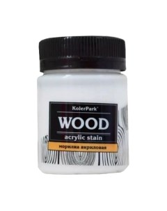 Морилка KolerPark Aqua Wood Акриловая лаковая лазурь Kolerpark
