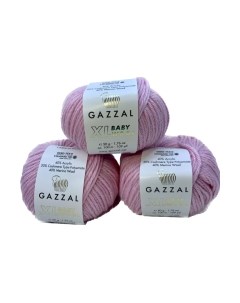 Набор пряжи для вязания Baby Wool XL 836 Gazzal