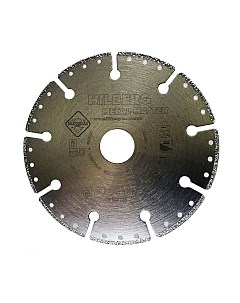 Отрезной диск алмазный Hilberg Super Metal 125