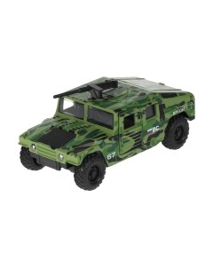 Автомобиль игрушечный Армейский Внедорожник / HUMVE-12MIL-GN Технопарк