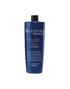 Шампунь для волос Fanola Keraterm Hair Ritual д/выпрямленных и химически поврежден. волос