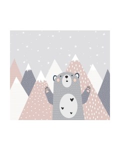 Фотообои листовые Vimala Медведь в горах