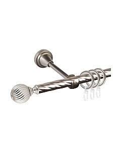 Карниз для штор АС ФОРОС Grace D16K составной + наконечники Орион Ас форос