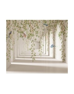 Фотообои листовые Citydecor Flower Tunnel 3D 4