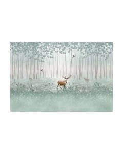 Фотообои листовые Vimala Олени на опушке