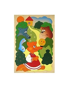 Развивающая игрушка Мозаика. Сказка о колобке / 143-029 Krona
