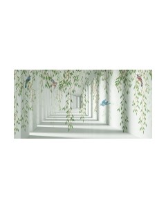 Фотообои листовые Citydecor Flower Tunnel 3D 3